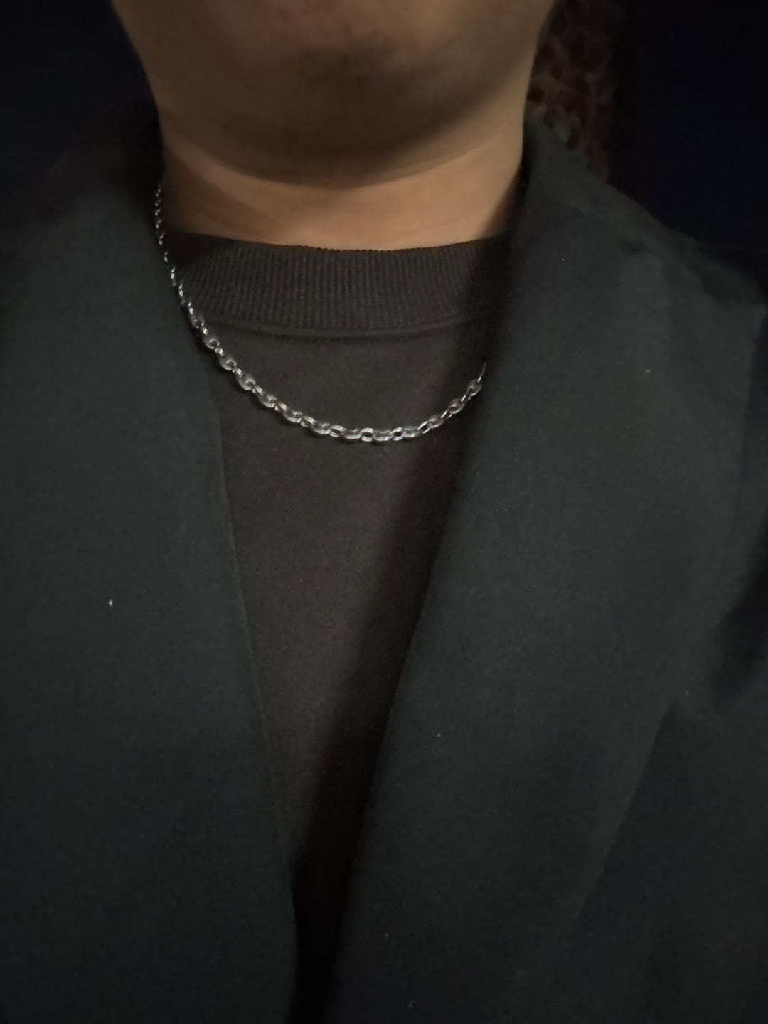 Customer photo review of 4MM MINI INFINITY CHAIN