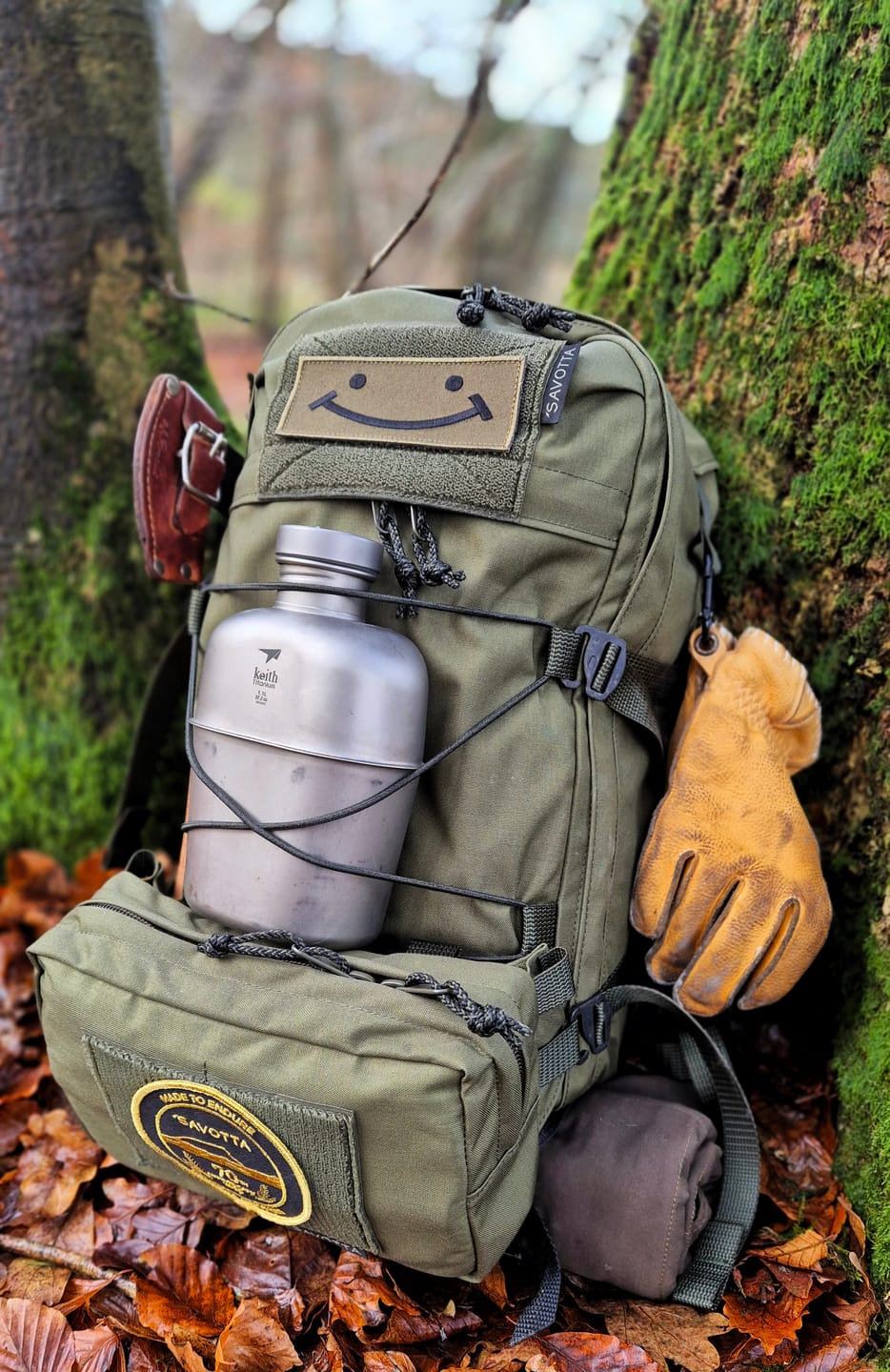 Customer photo review of Niukka 20L backpack