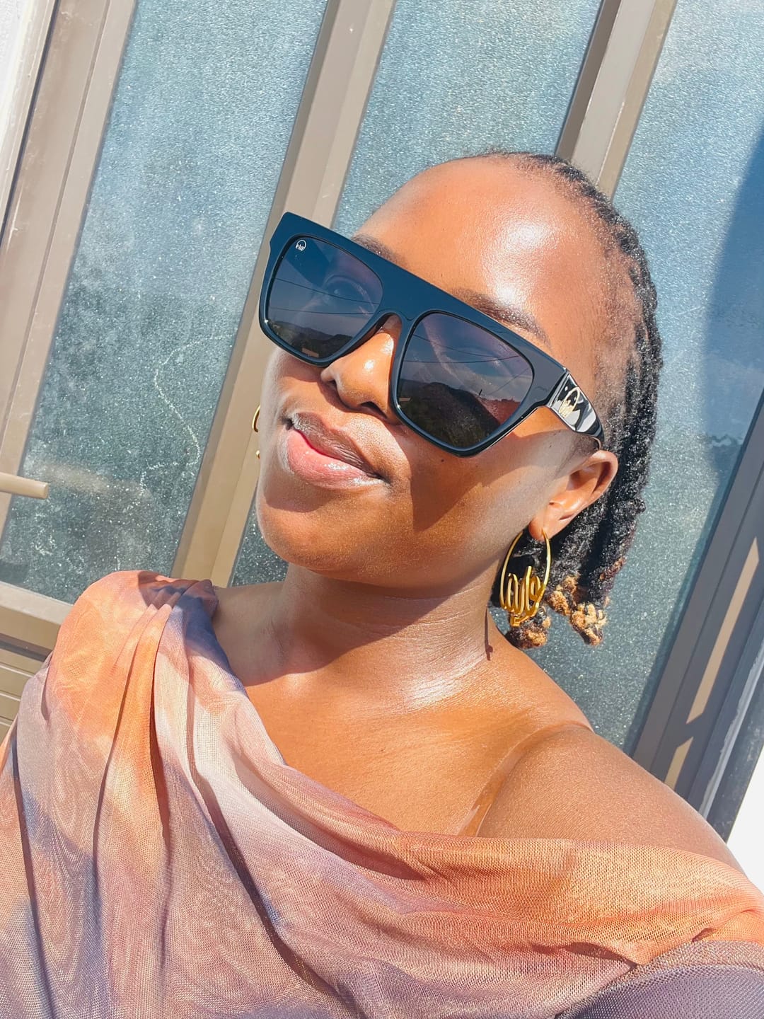 Customer photo review of Campbell Sunglasses