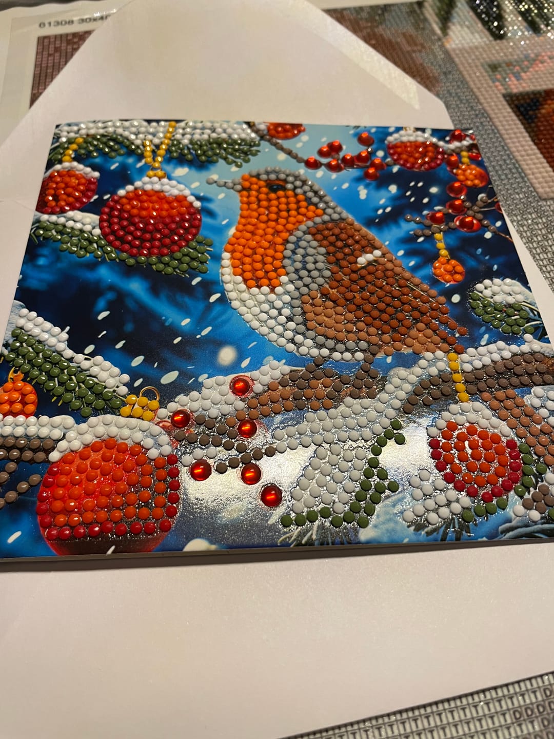 Customer photo review of Premium Kerstkaarten | 12 Stuks