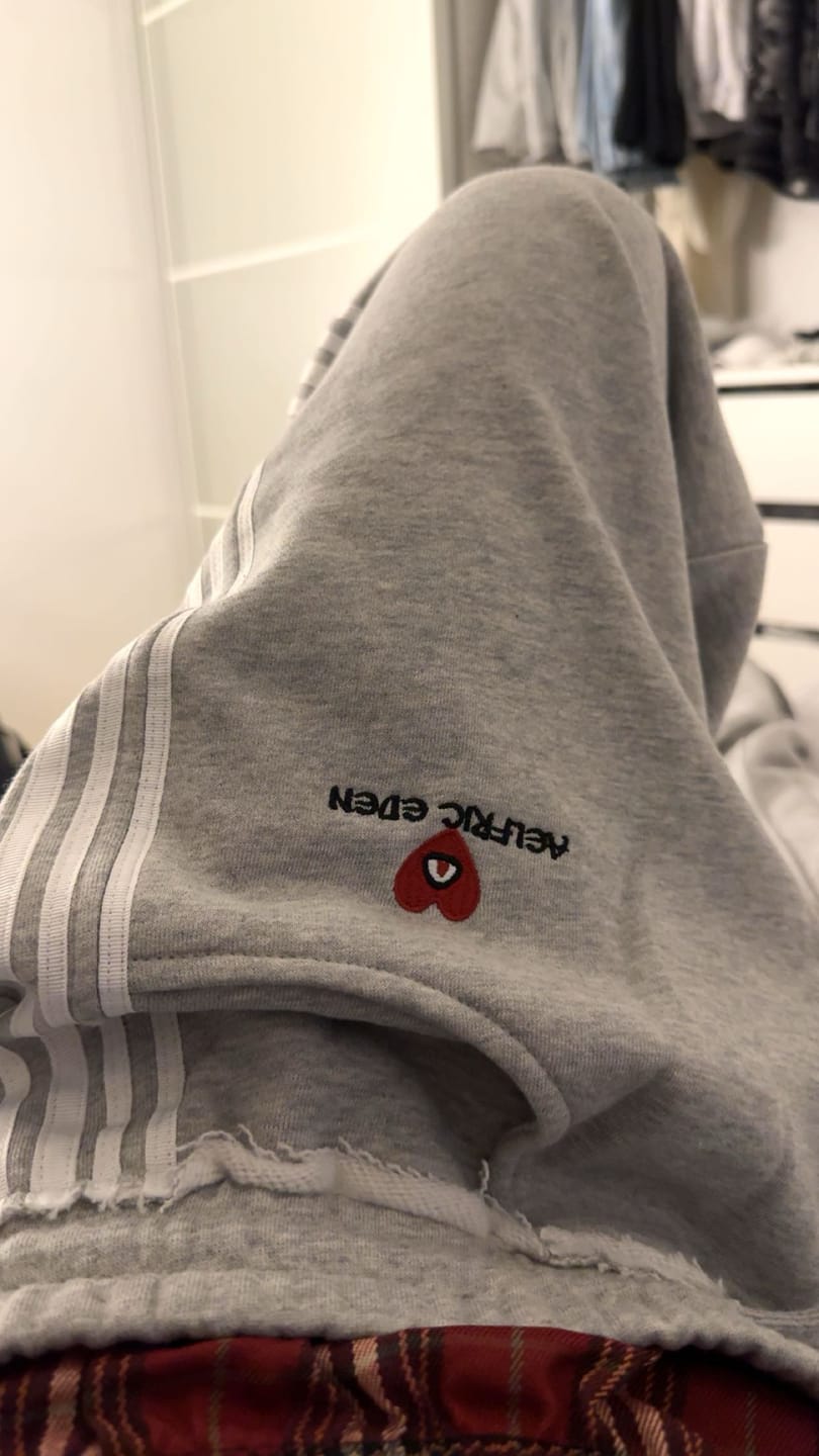 Customer photo review of Aelfric Eden Double Waist Super Baggy Sweatpants