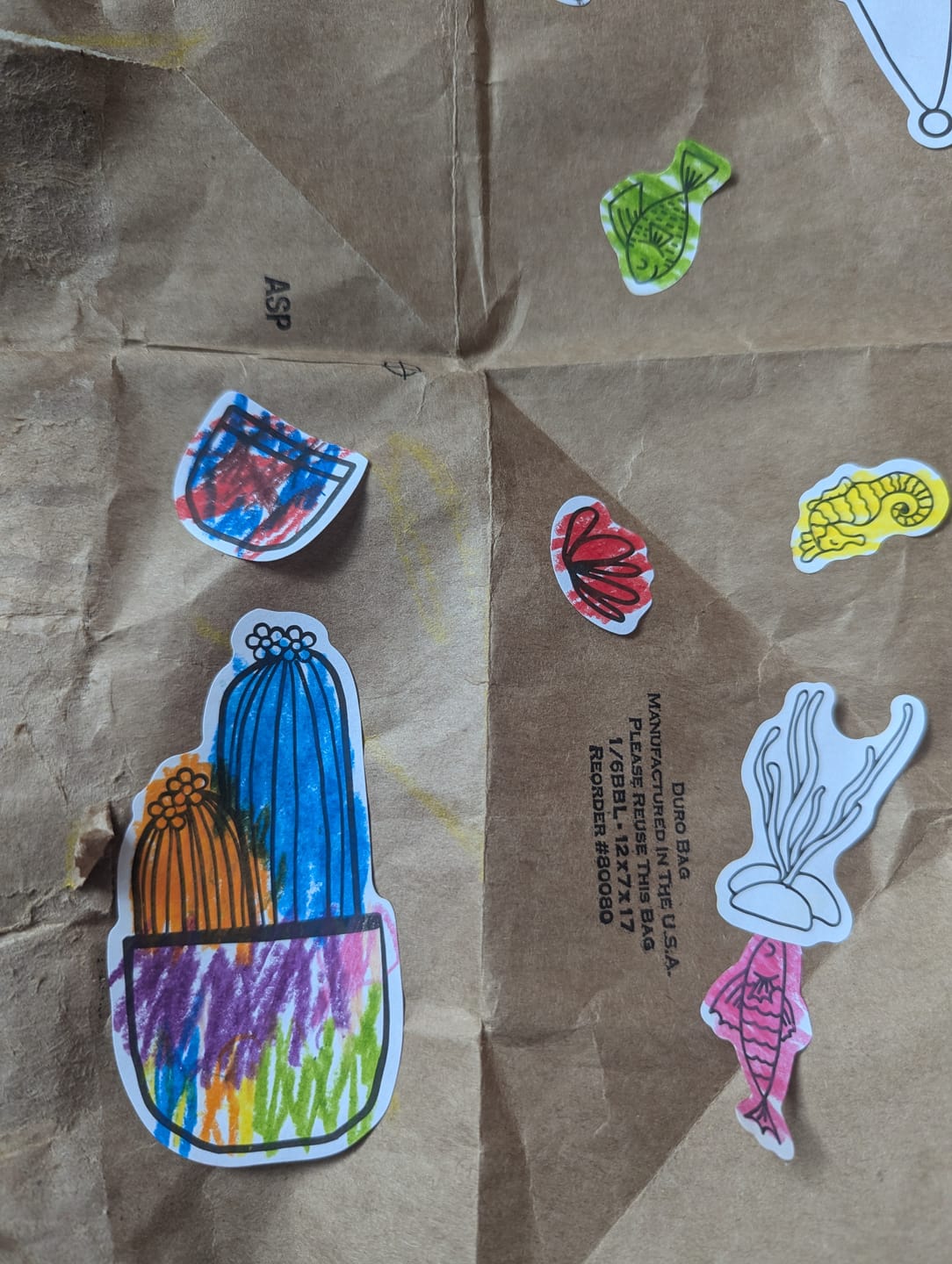 Customer photo review of Magic 3-in-1 Beeswax Pencils Little Learners 8pk