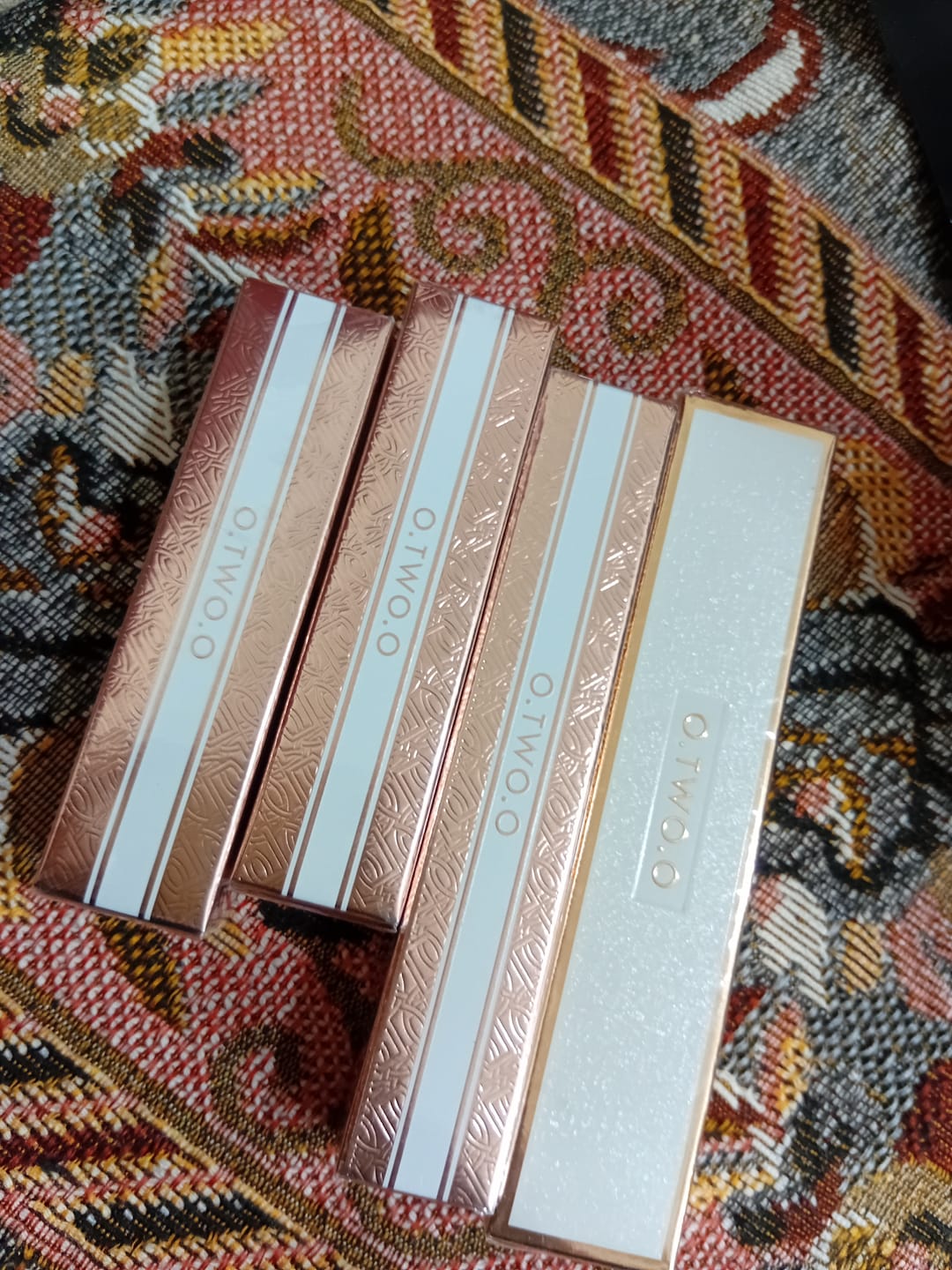 Customer photo review of O.TWO.O HAUTE HYDRATING SATIN LIPSTICK