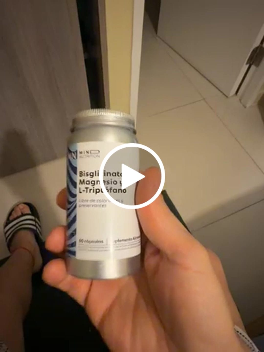 Customer video review of Bisglicinato de Magnesio + L- Triptofano