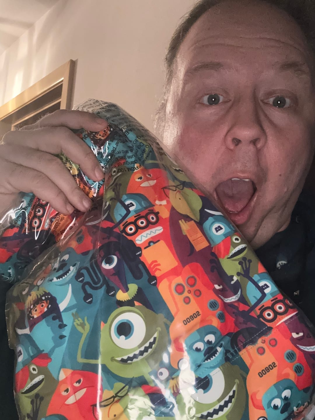 Customer photo review of Disney and Pixar Monsters, Inc. "The Scare Floor" – Performance Hoodie