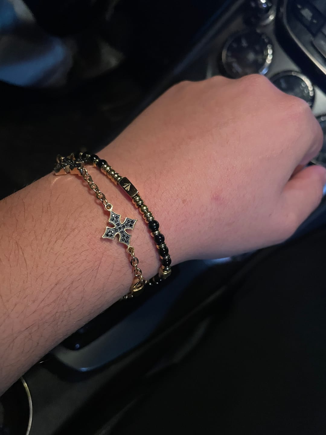 Customer photo review of DIAMOND VAN CLEEF BRACELET - GOLD