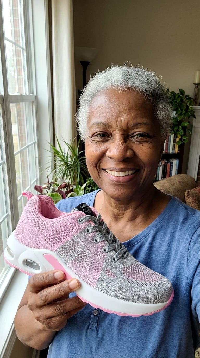 Customer photo review of Orthora™ Pro – Orthopedic Shoes Designed for Burning, Tingling & Sensitive Feet