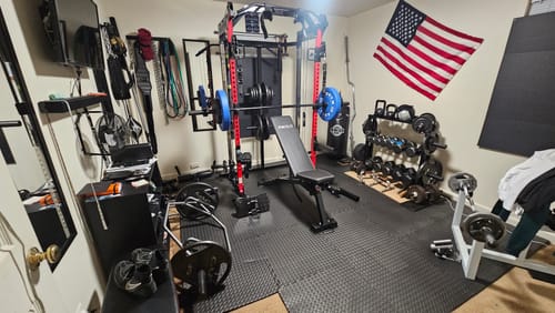 Customer photo review of HR05 Half Rack Functional Trainer