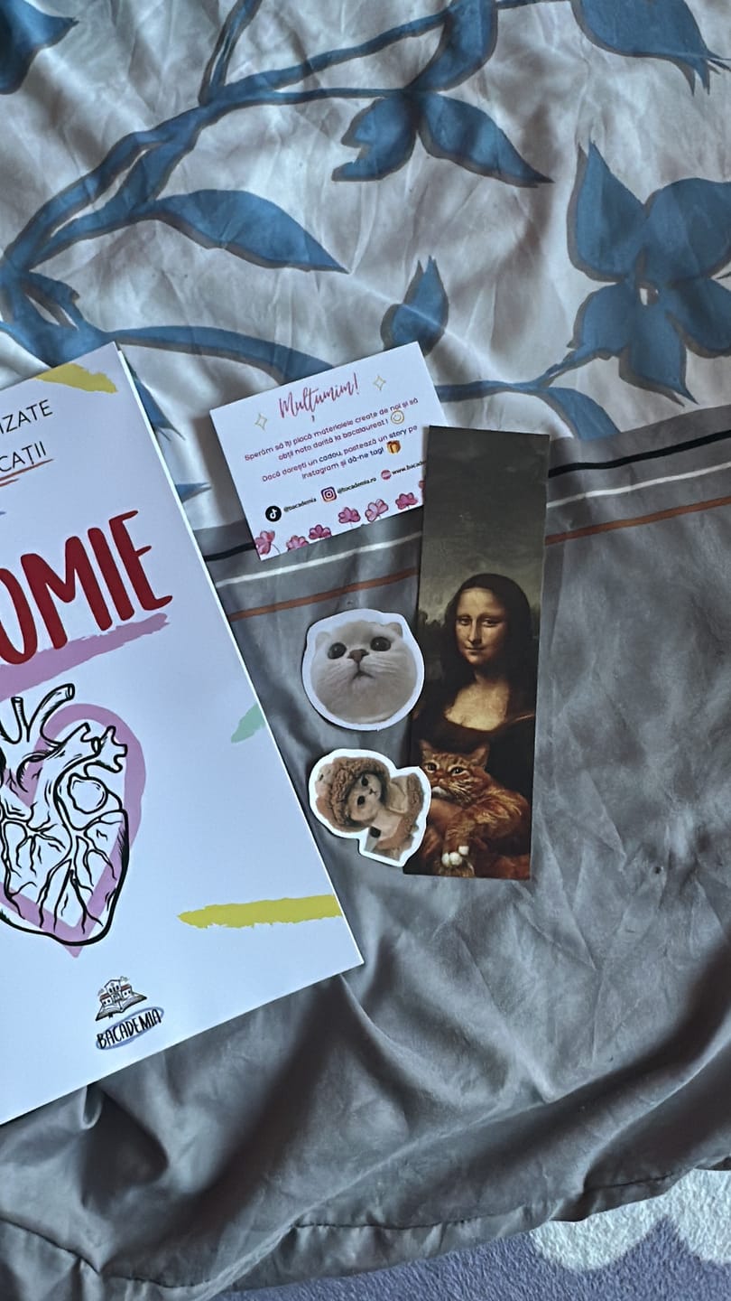 Customer photo review of Carte Anatomie Bacalaureat (Biologie clasele XI-XII) Bacademia