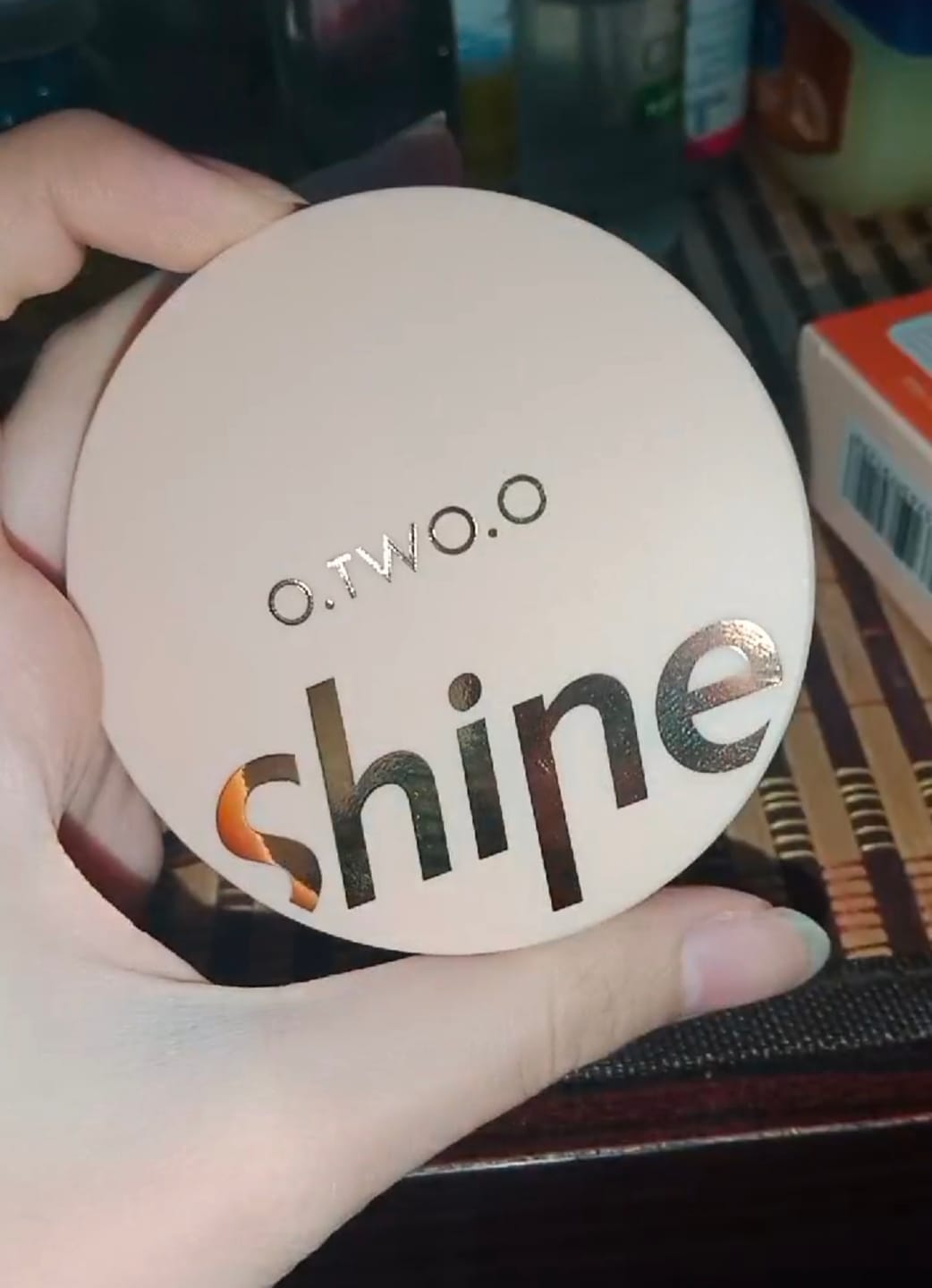 Customer photo review of O.TWO.O VITALITY NEW SKIN CUSHION BB CREAM