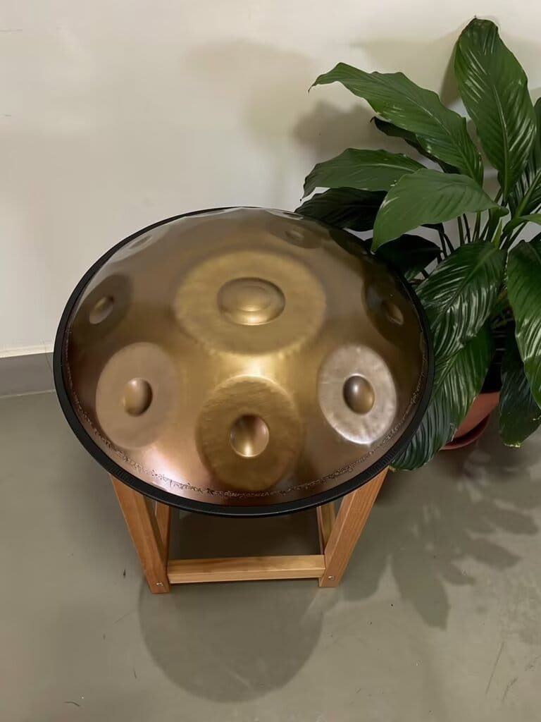 Customer photo review of Cosmos Handpan - Exquisite 12 Notes in D Minor - Golden Elegance Gift Set