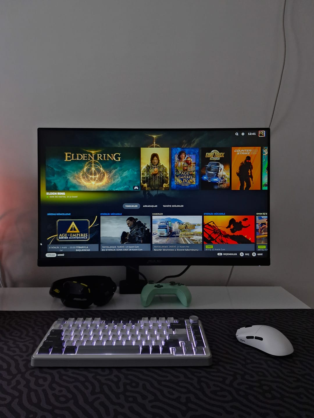 Customer photo review of YUNZII B75 Pro Mekanik Klavye