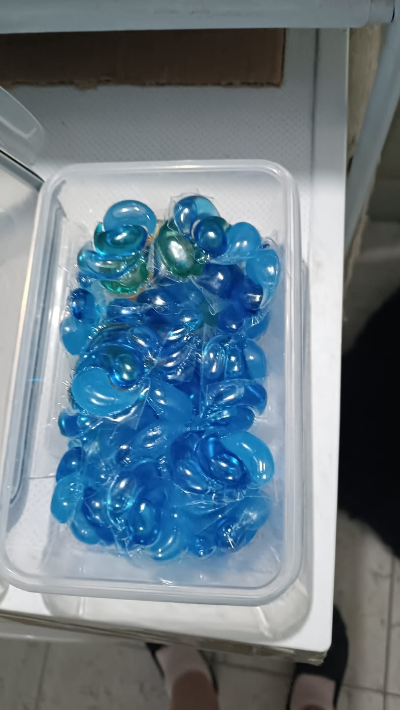 Customer photo review of Capsulas Tuki Ecologicas para Lavado de Ropa Aroma Oceano