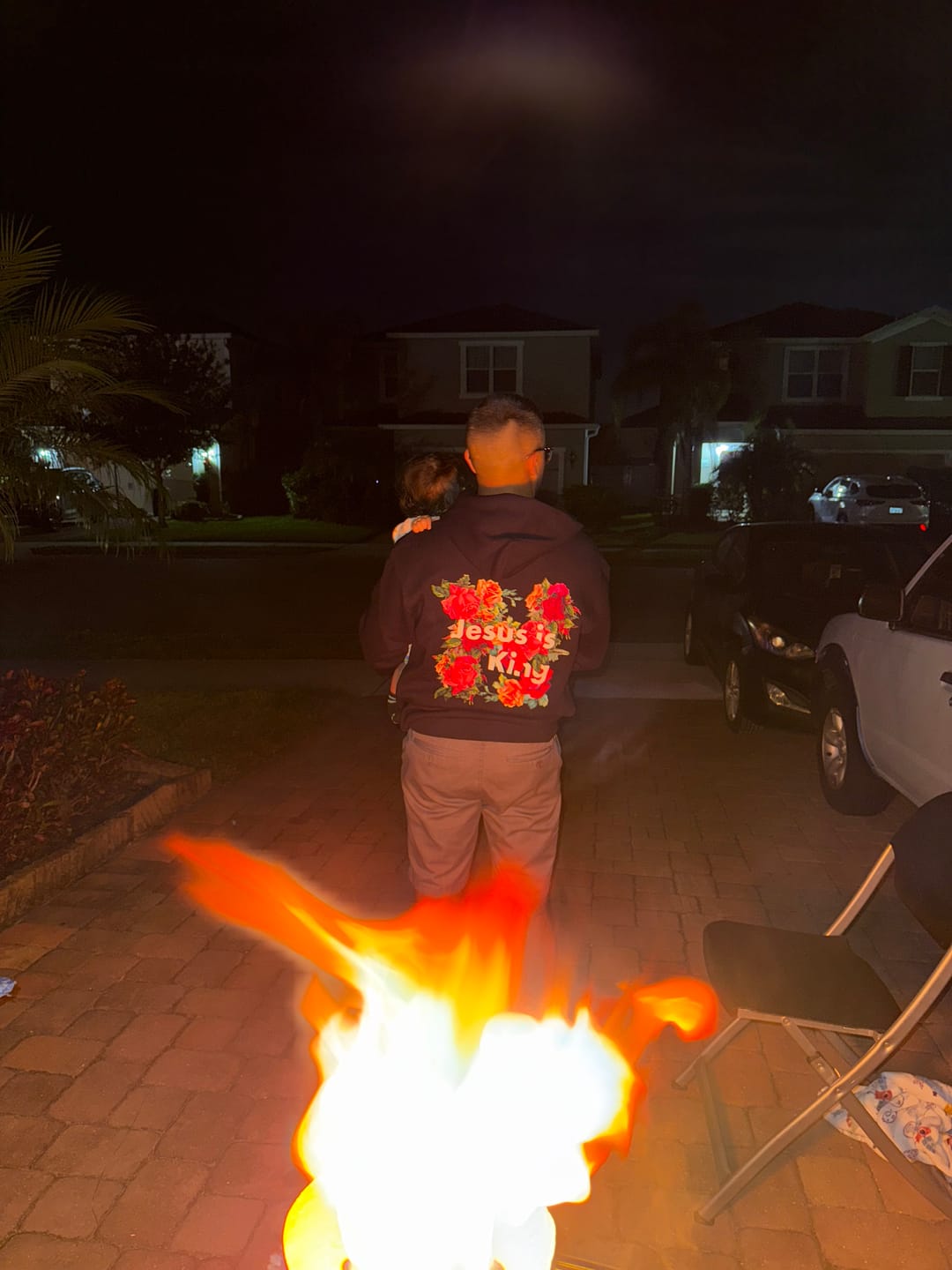 Customer photo review of Jesus Is King Hoodie