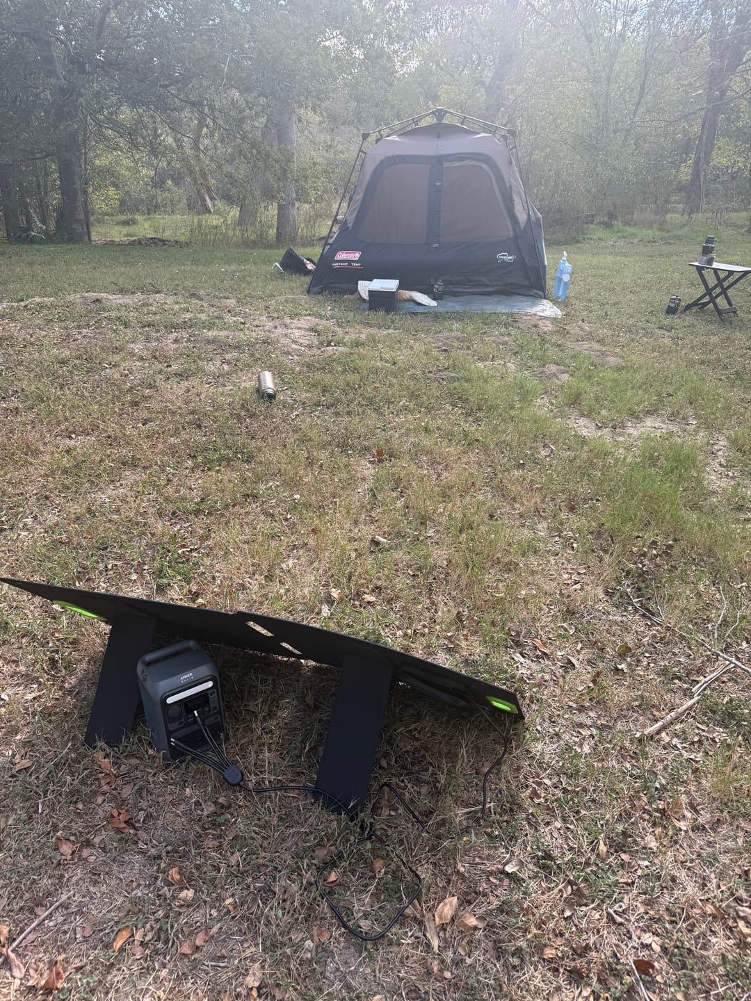 Customer photo review of Enginuity 100W Portable Solar Panel