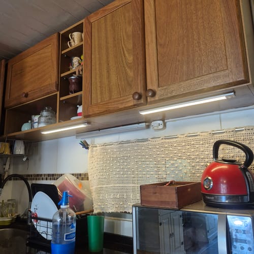 Customer photo review of Luminaria Led Inalambrica Adhesiva Imantada C/sensor y control Innolux