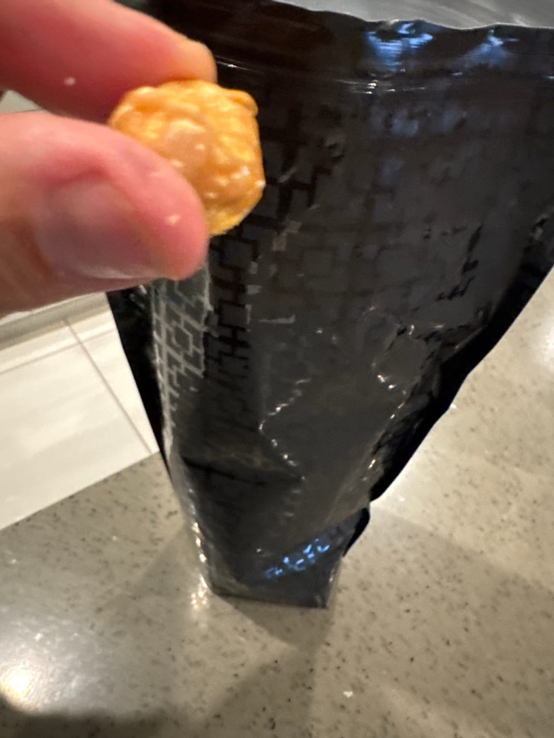 Customer photo review of 12 OZ Toffee Popcorn