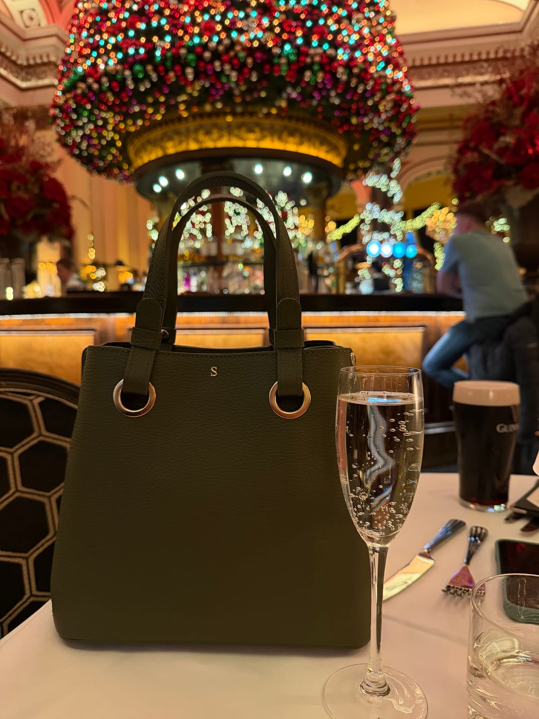 Customer photo review of Gracie Bucket Bag