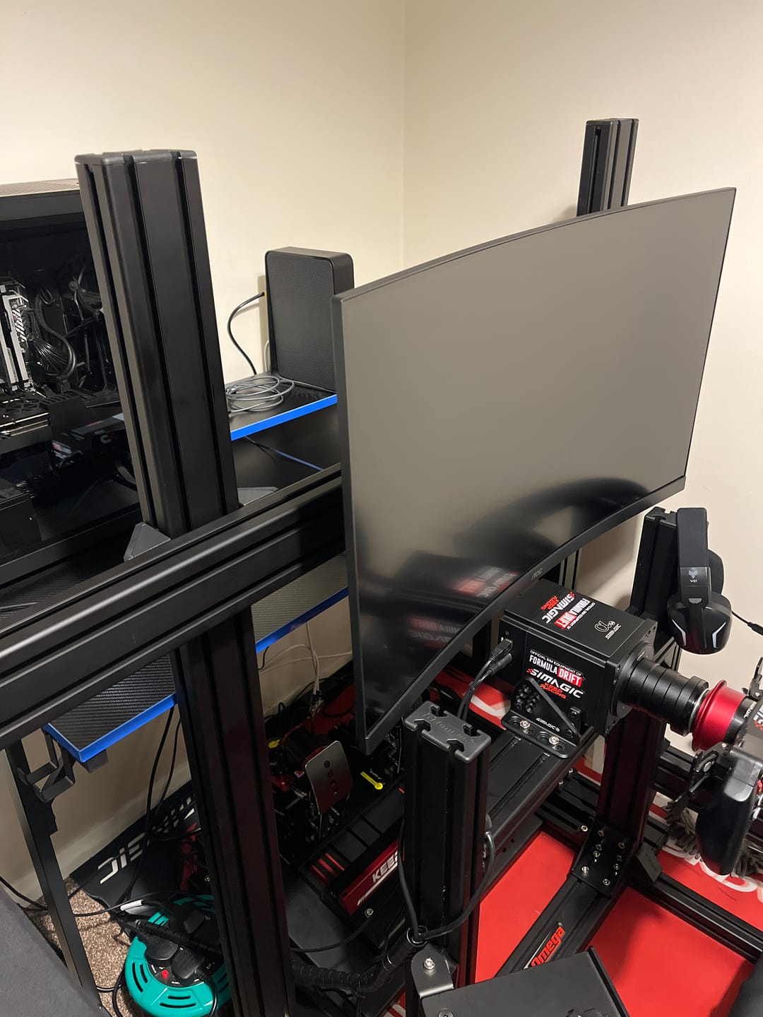 Customer photo review of Simulator Monitor Stand