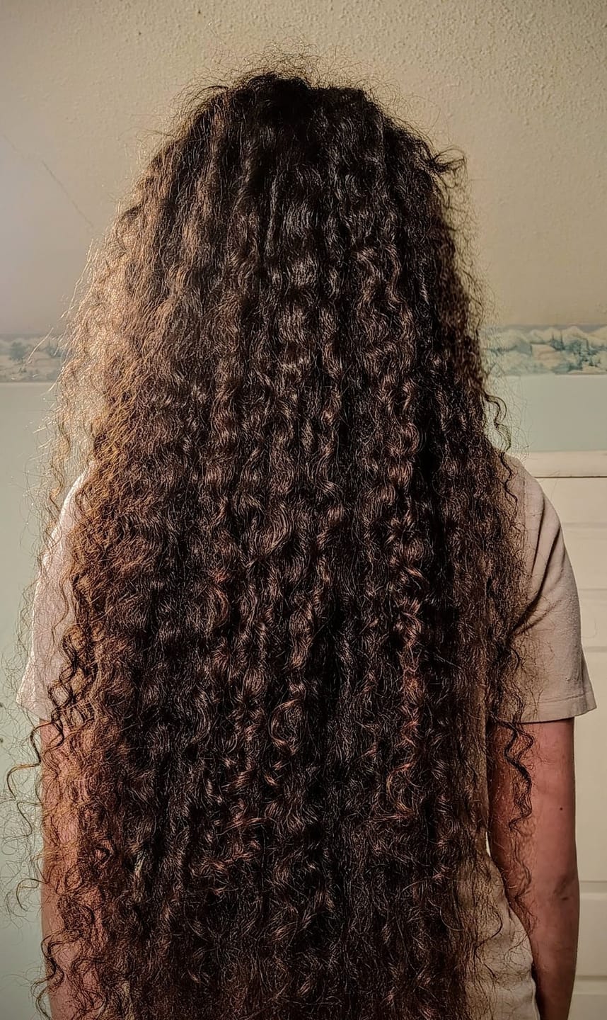 Customer photo review of Leave-In Conditioner