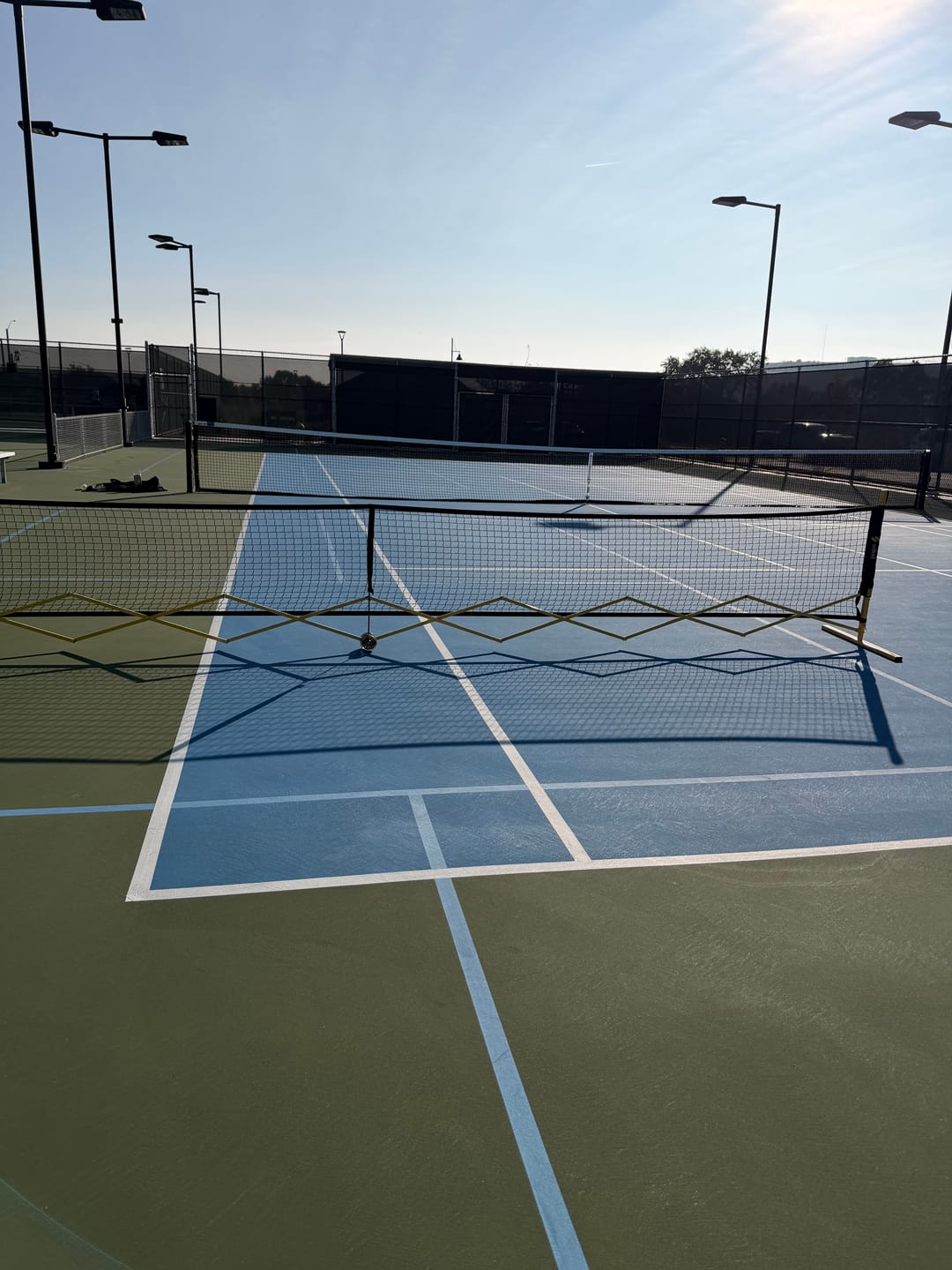 Customer photo review of FlashCourt Pickleball Net