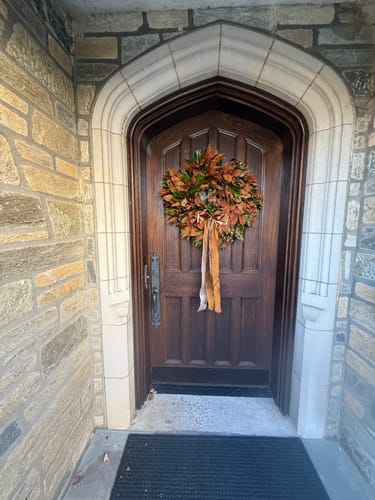 Customer photo review of Haven Harvest Wreath Ribbon