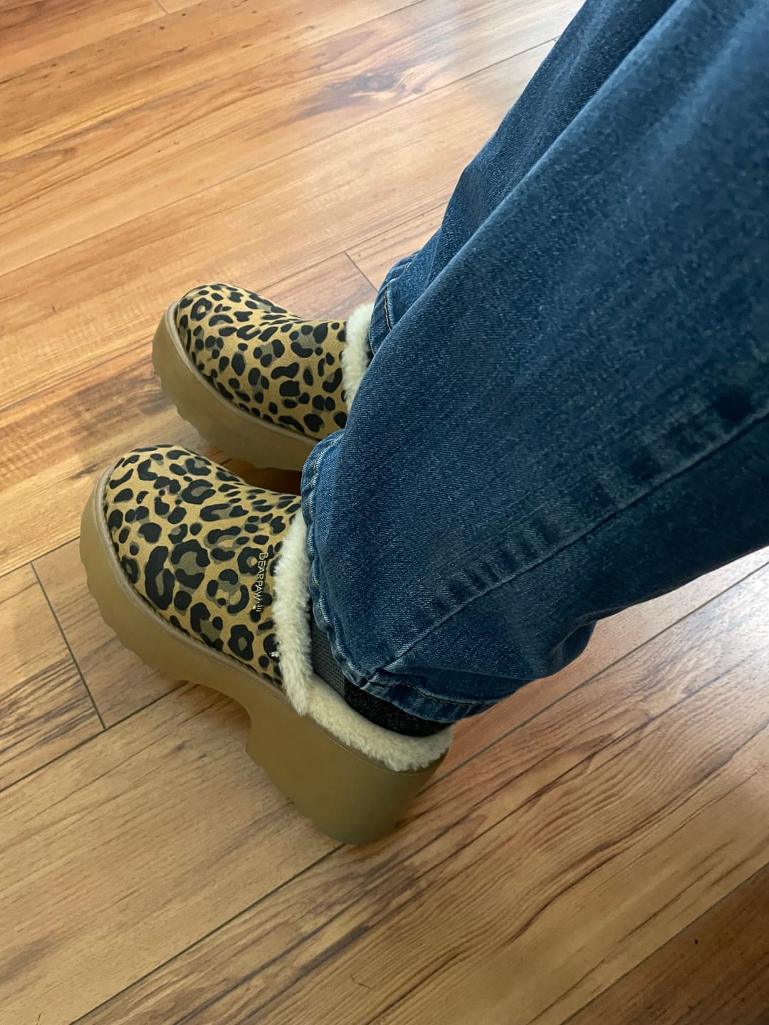 Customer photo review of MARNIE TOBACCO LEOPARD