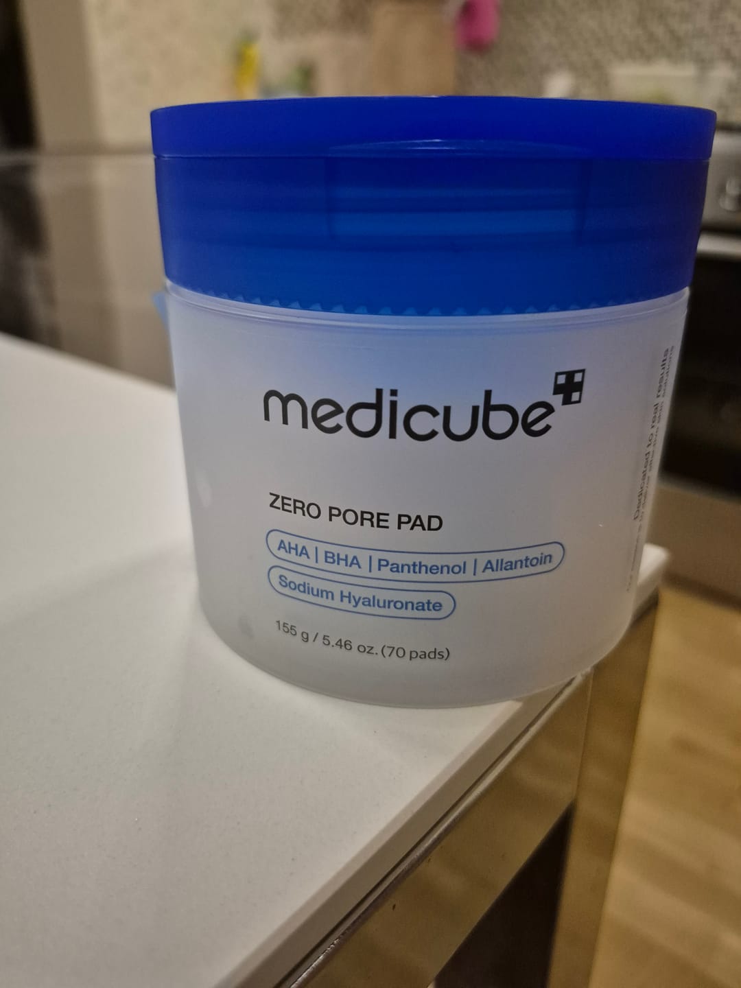 Customer photo review of Pīlinga spilventiņi sejai Medicube Zero Pore Pad 2.0
