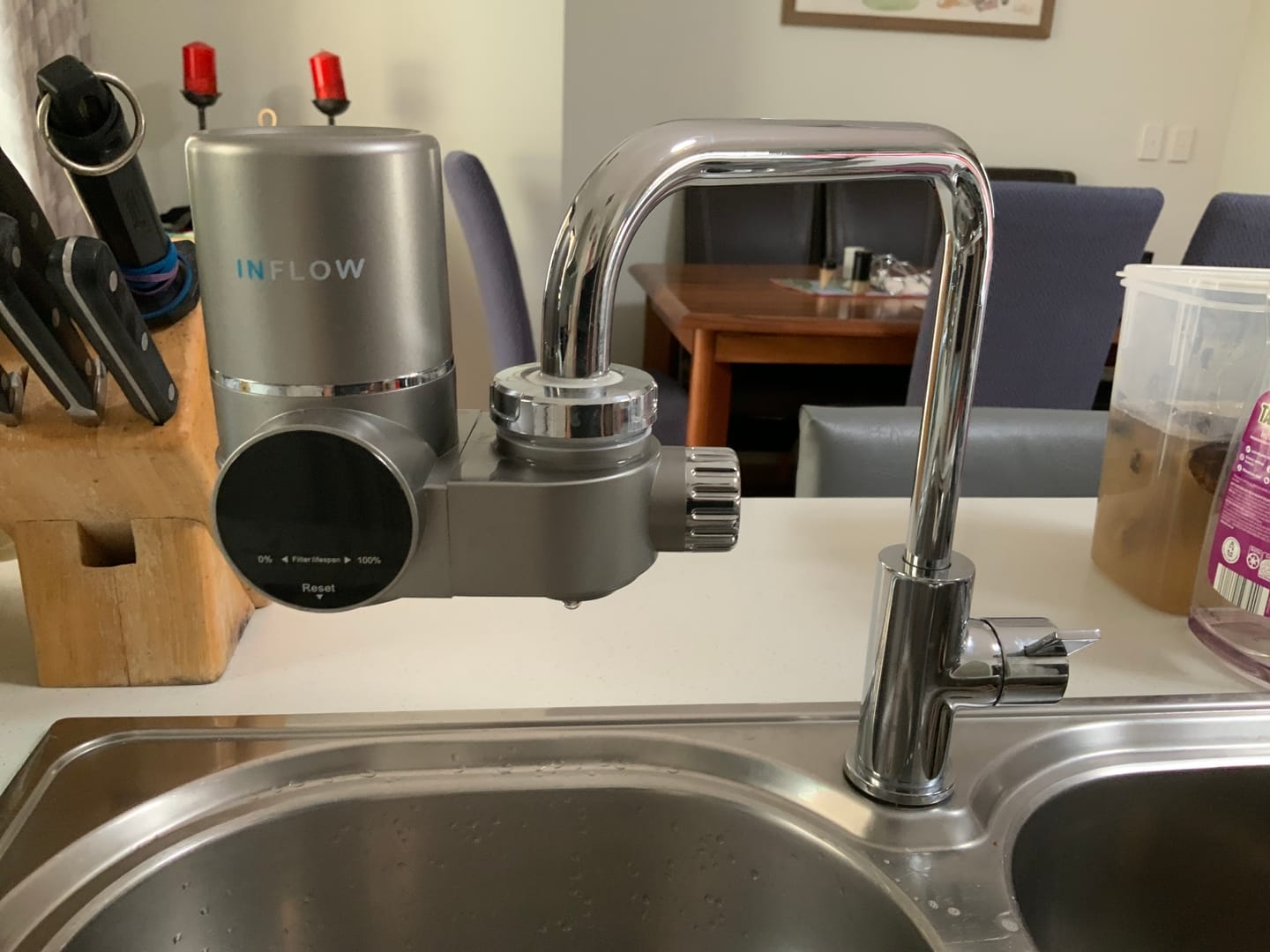Customer photo review of Tap Filter Refills