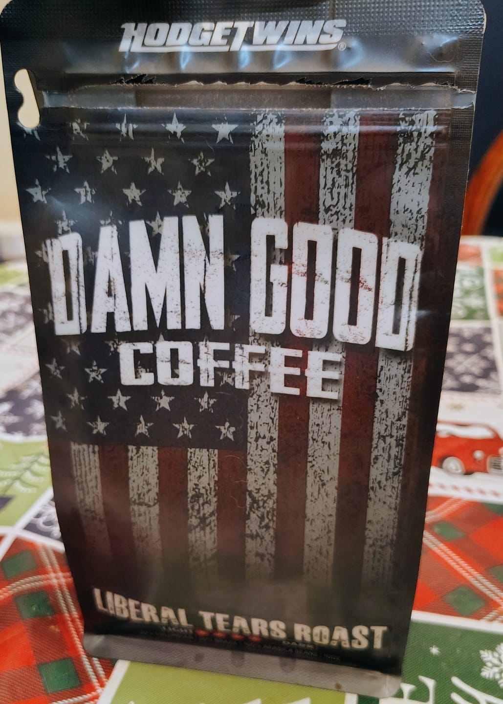 Customer photo review of Damn Good™ Coffee - Liberal Tears Roast