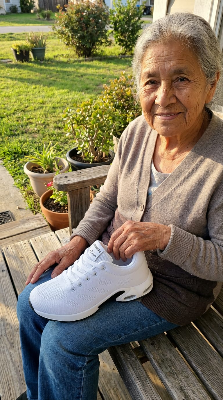 Customer photo review of Orthora™ Pro – Orthopedic Shoes Designed for Burning, Tingling & Sensitive Feet