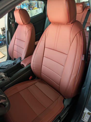 Customer photo review of Premium Custom-Fit Seat Covers