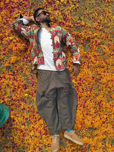 Customer photo review of Bubblin’ Air Pants