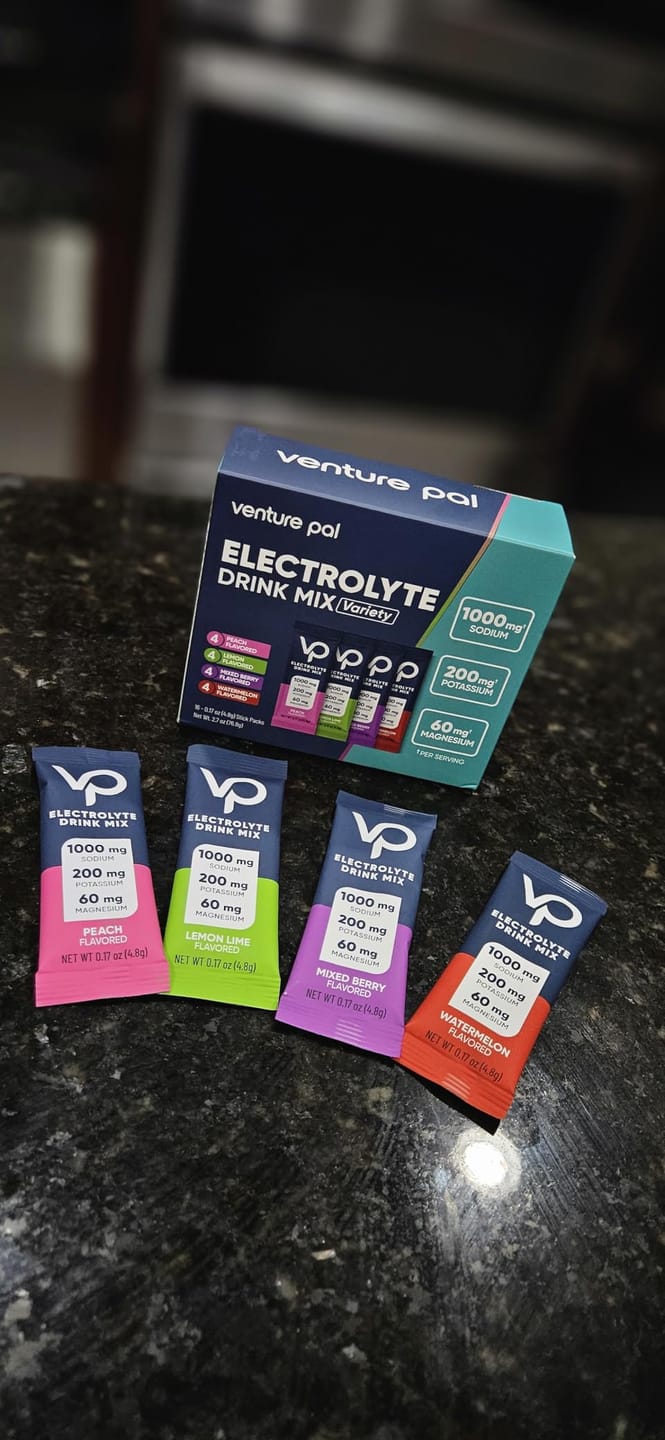 Customer photo review of High Sodium Sugar-Free Electrolyte Powder Packets - 16 Sticks