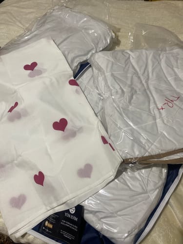 Customer photo review of Tek Kişilik Yatak Seti İndirimi (+1 Adet Yastık Hediye)