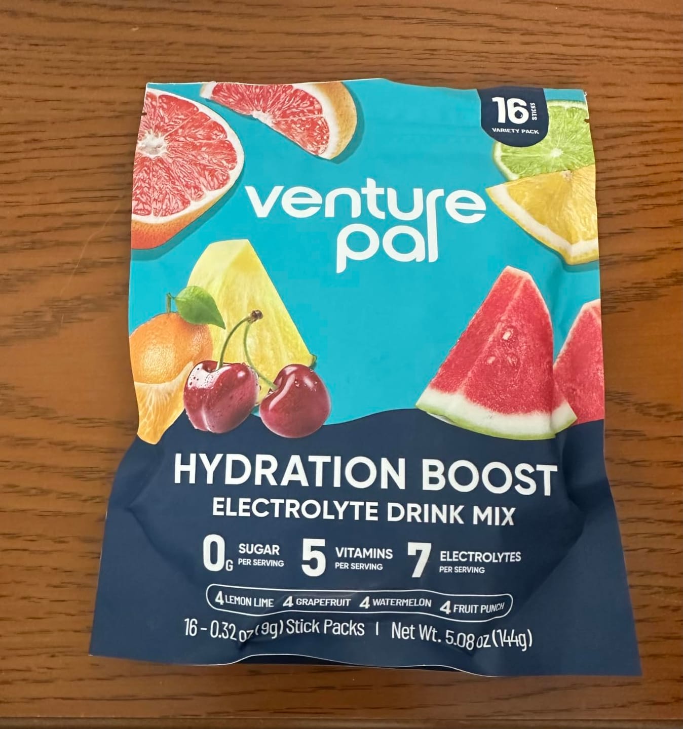 Customer photo review of Sugar Free Electrolyte Powder Packets