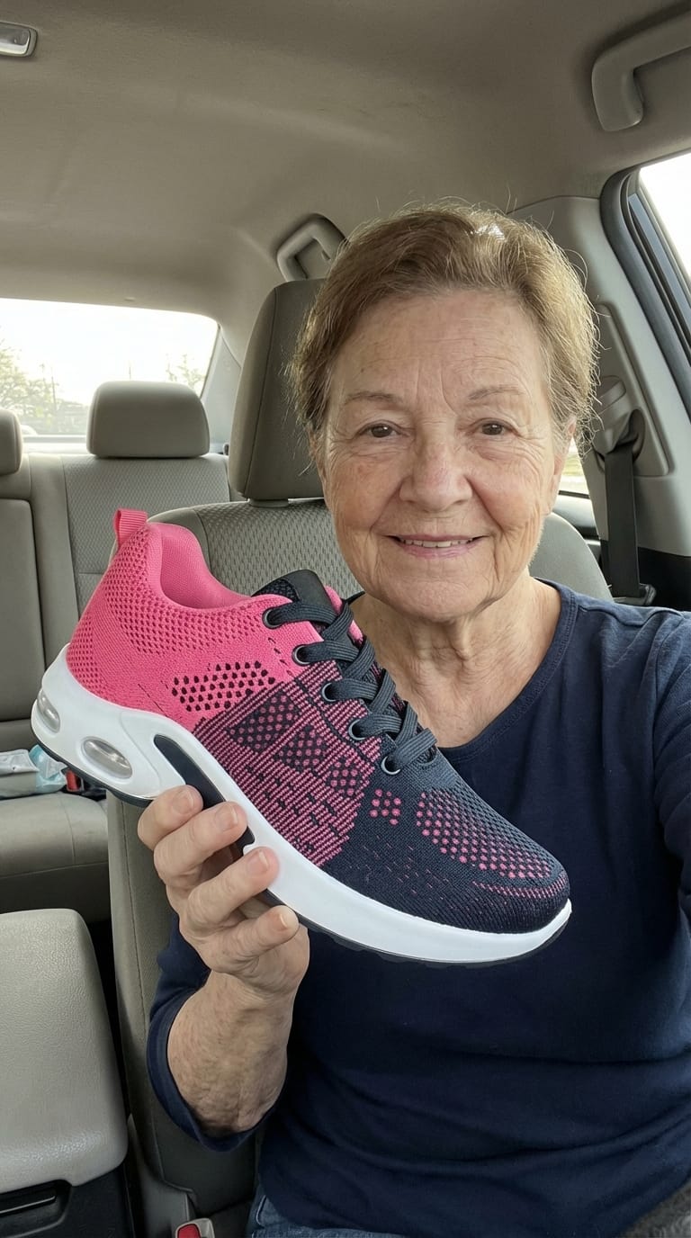Customer photo review of Orthora™ Pro – Orthopedic Shoes Designed for Burning, Tingling & Sensitive Feet