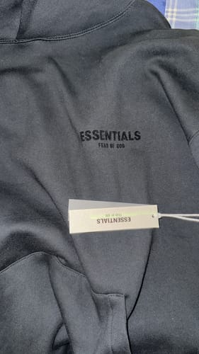 Customer photo review of Fear Of God Essentials Hoodie