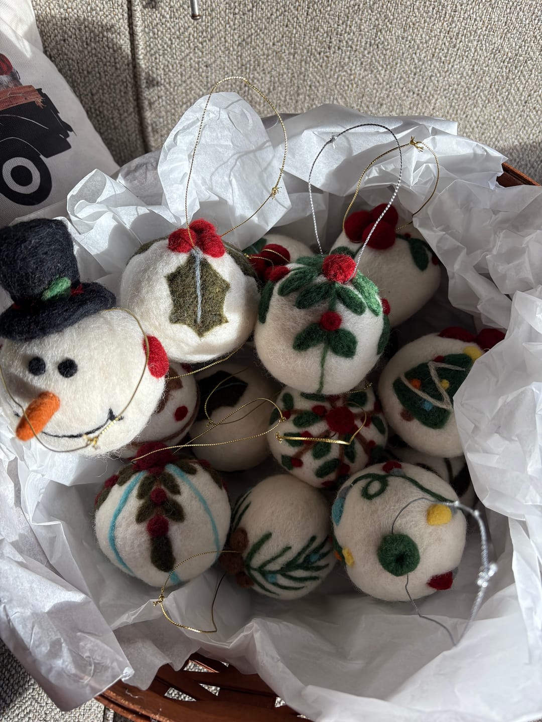 Customer photo review of Ornament Blanks - 6 pack