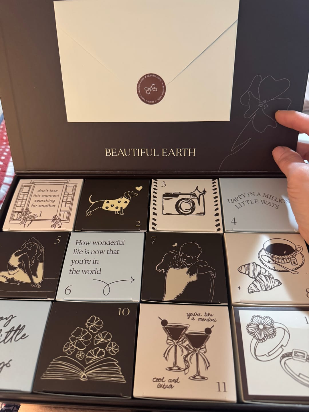 Customer photo review of Advent Calendar 24pcs Packaging.