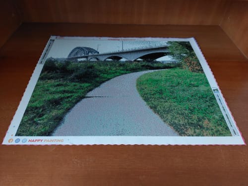 Customer photo review of Eigen Foto Diamond Painting