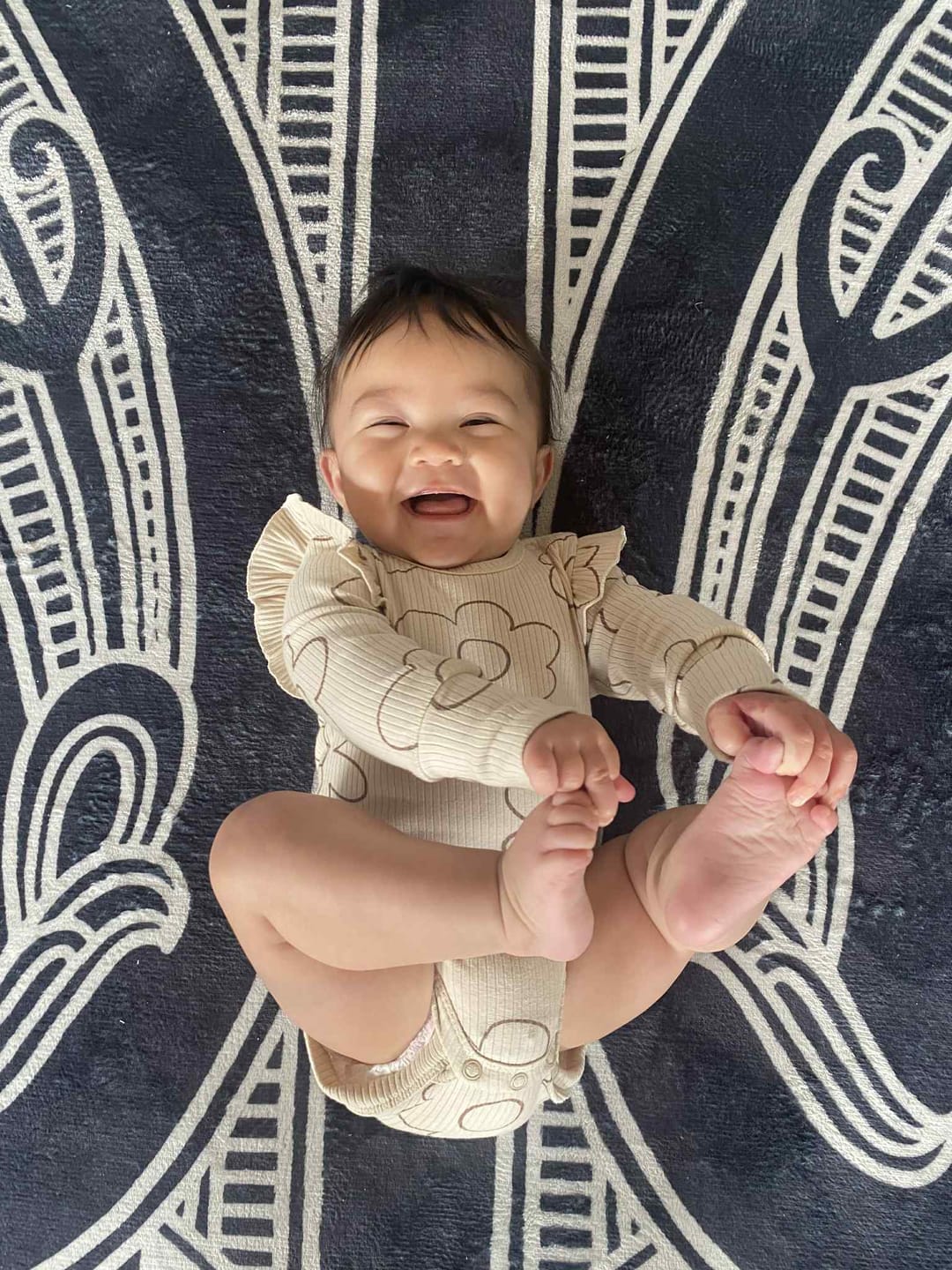 Customer photo review of Māmā Mat - Memory Foam - (NGA HAU E WHA)