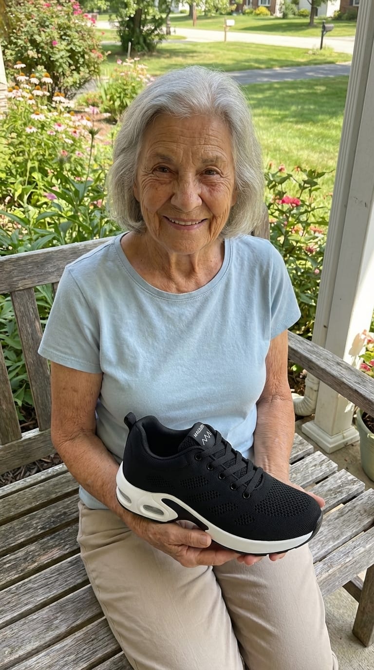 Customer photo review of Orthora™ Pro – Orthopedic Shoes Designed for Burning, Tingling & Sensitive Feet