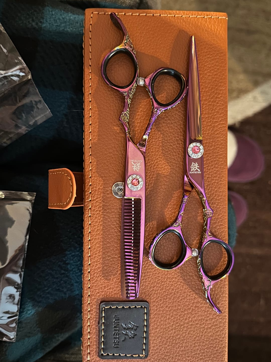 Customer photo review of Juntetsu Hanami Professional Shear Set