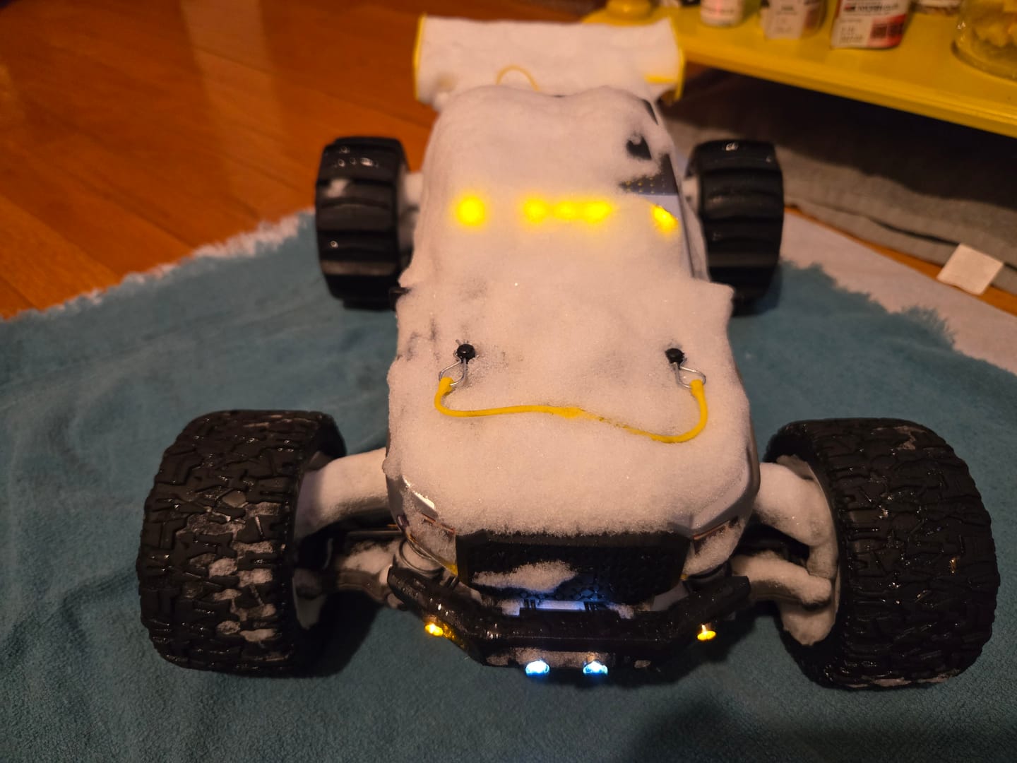 Customer photo review of RC Paddle Tires For RZ001