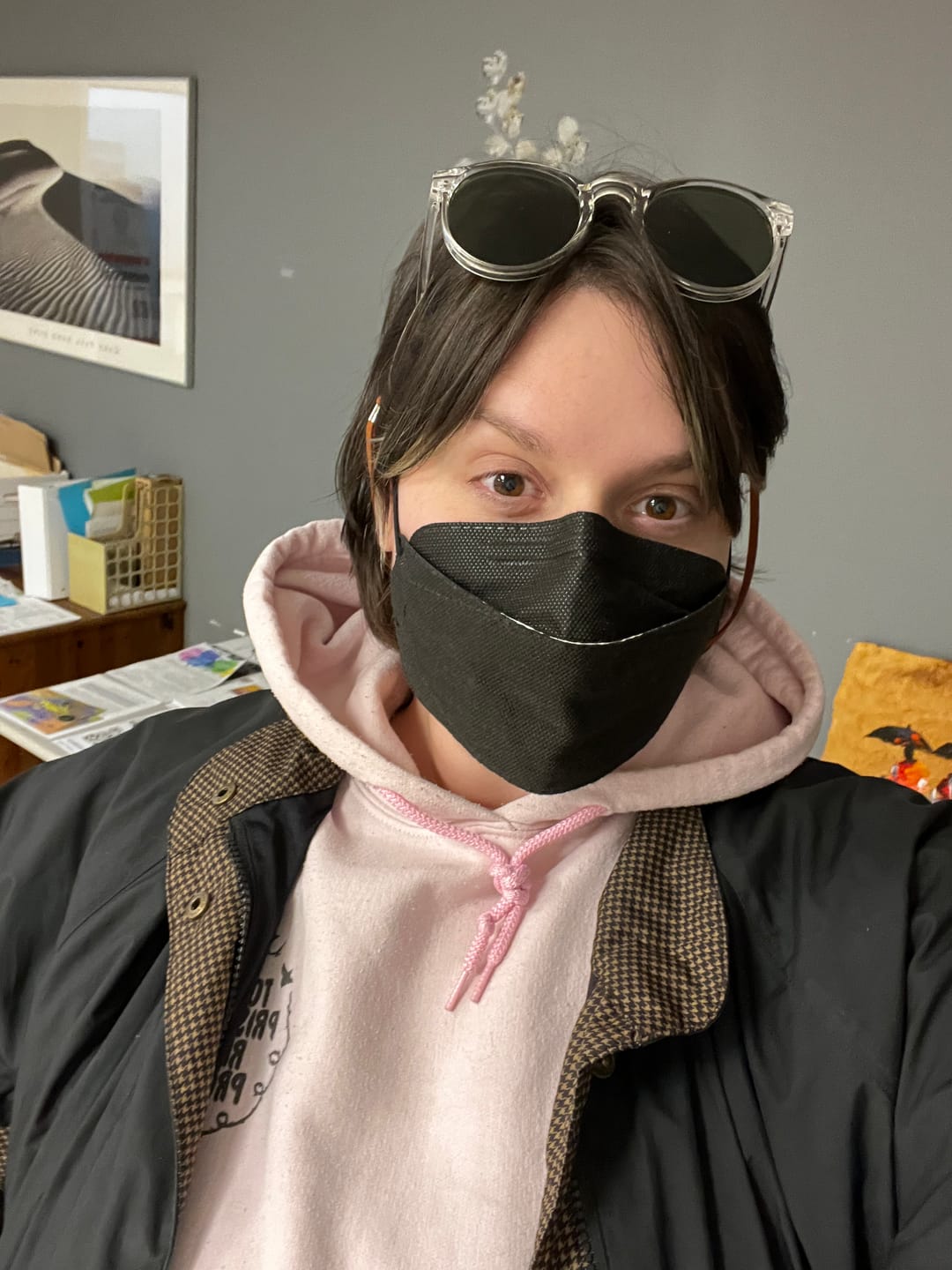 Customer photo review of KN95 Respirator Face Mask Individually Sealed
