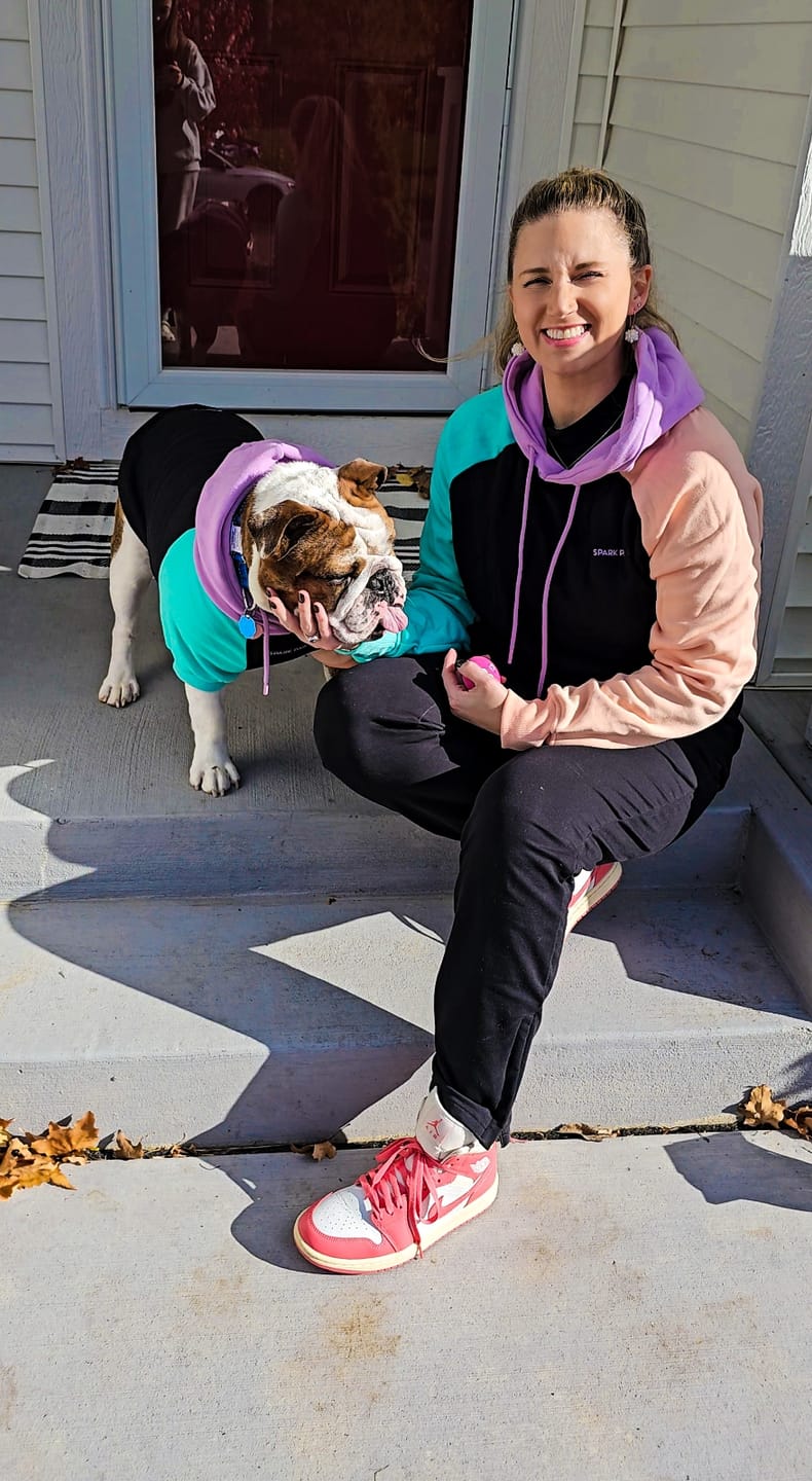 Customer photo review of Cyber Punk Human Hoodie