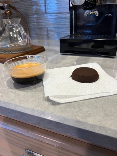 Customer photo review of Milky Way Espresso Blend