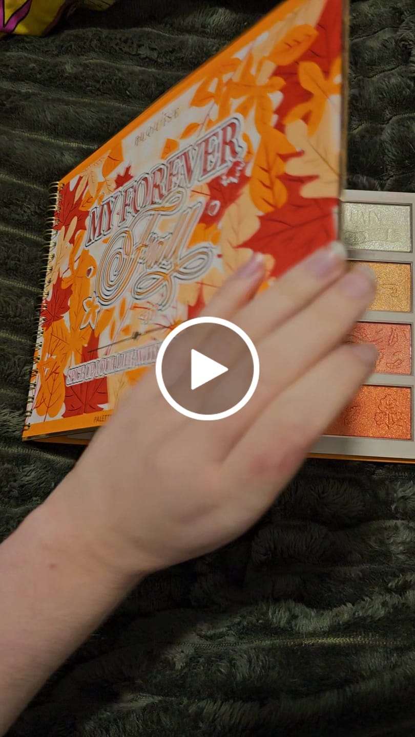 Customer video review of P.Louise My Forever Fall Palette