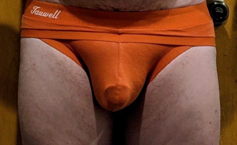 Customer photo review of 2-pack Men's Sexy U-shaped Pouch Briefs